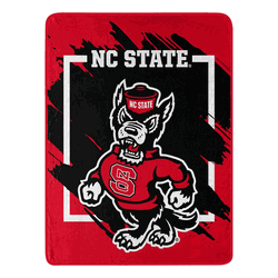 NCAA Dimensional NC State Micro Raschel Throw Blanket 46x60 Inches