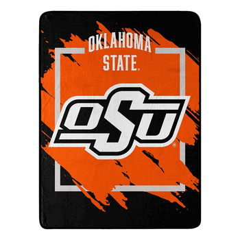 NCAA Dimensional Oklahoma State Micro Raschel Throw Blanket 46x60 Inches