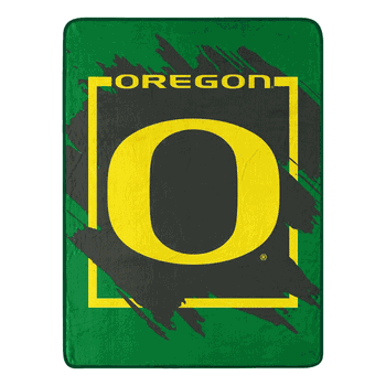 NCAA Dimensional Oregon Ducks Micro Raschel Throw
