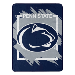 NCAA Dimensional Penn State Micro Raschel Throw Blanket 46x60 Inches