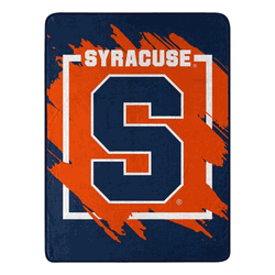 NCAA Dimensional Syracuse Micro Raschel Throw Blanket 46x60 Inches