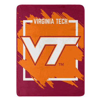 NCAA Dimensional Virginia Tech Hokies Micro Raschel Throw