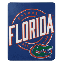 NCAA Florida Campaign Fleece Throw Blanket 50x60 Inches