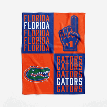 NCAA Florida Gators Domino Swaddle Blanket 40x50 inches