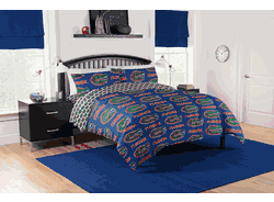 NCAA Florida Gators Full Rotary Bed In A Bag Set