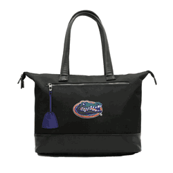 NCAA Florida Gators Laptop Tote Bag with Colored Zipper Pull Accessory