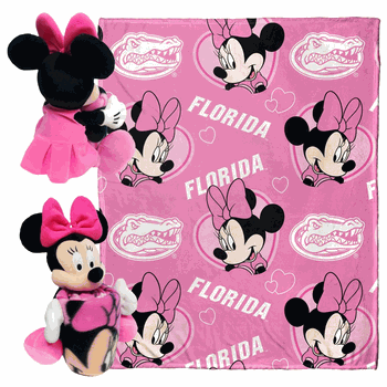 NCAA Florida Pennant Minnie Hugger Pillow & Silk Touch Throw Set