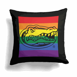 NCAA Florida Pride Series Throw Pillow 18x18 Inches