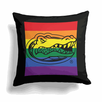 NCAA Florida Pride Series Throw Pillow 18x18 Inches