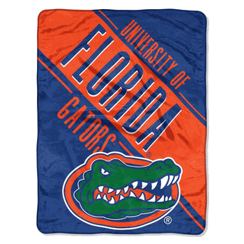 NCAA Florida Section Micro Raschel Throw Blanket 46x60 Inches