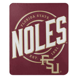 NCAA Florida State Campaign Fleece Throw Blanket 50x60 Inches