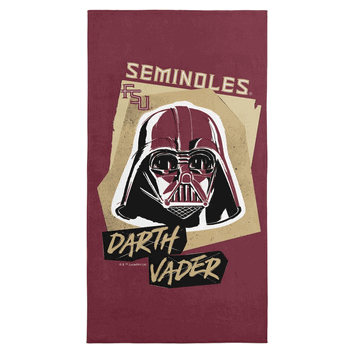 NCAA Florida State Darth Vader  Beach Towel 30 x 60 Inches