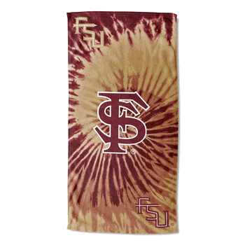NCAA Florida State Pyschedelic Beach Towel