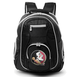 NCAA Florida State Seminoles 19" Premium Laptop Backpack with Colored Trim