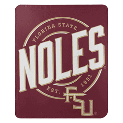 NCAA Florida State Seminoles Campaign Fleece Throw