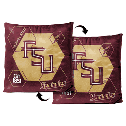 NCAA Florida State Seminoles Connector Velvet Reverse Pillow