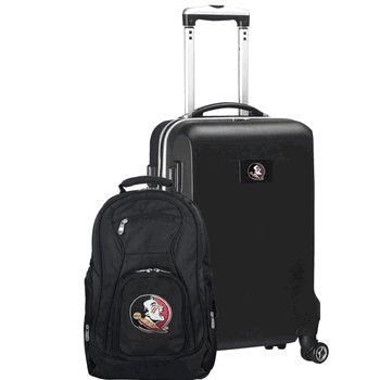 NCAA Florida State Seminoles Deluxe 2-Piece Backpack & Carry-On Set