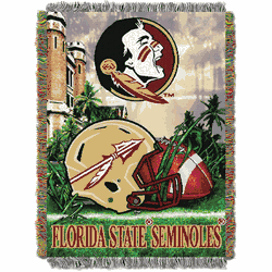NCAA Florida State Seminoles Homefield Advantage Tapestry Throw