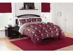 NCAA Florida State Seminoles Seminoles Full Rotary Bed In A Bag Set