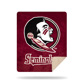 NCAA Florida State Seminoles Sliver Knit Throw