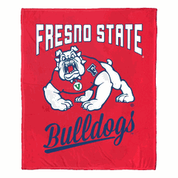 NCAA Fresno State Alumni Silk Touch Throw