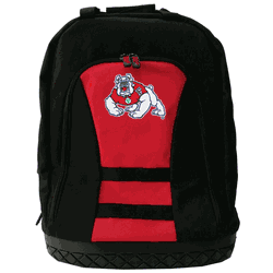 NCAA Fresno State Bulldogs Premium 18" Toolbag Backpack