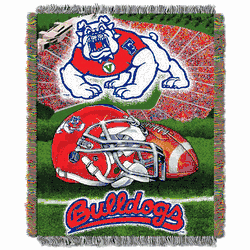 NCAA Fresno State Homefield Advantage Tapestry Throw