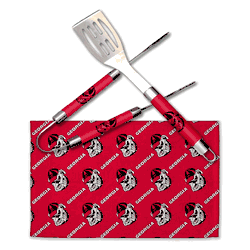 NCAA Georgia Bulldogs Bbq Grill Utensil Set