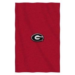 NCAA Georgia Bulldogs Dominate Sweatshirt Throw Blanket 54x84 inches