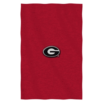 NCAA Georgia Bulldogs Dominate Sweatshirt Throw Blanket 54x84 inches