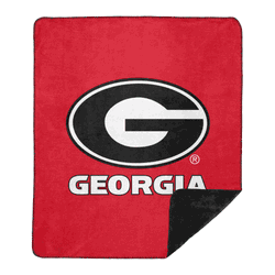 NCAA Georgia Bulldogs Sliver Knit Throw