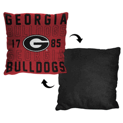 NCAA Georgia Bulldogs Stacked Pillow