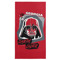 NCAA Georgia Darth Vader  Beach Towel 30 x 60 Inches