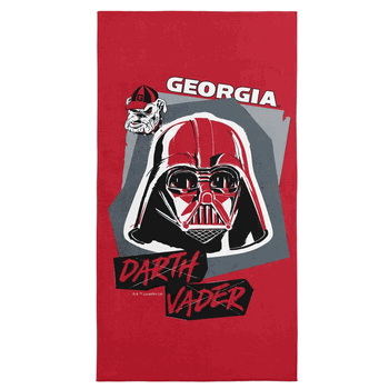 NCAA Georgia Darth Vader  Beach Towel 30 x 60 Inches