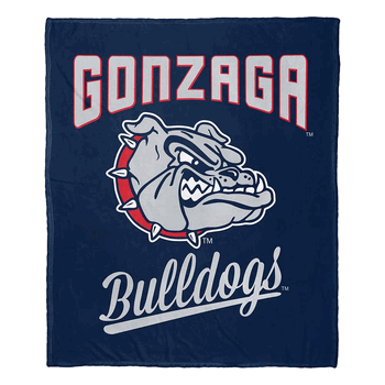 NCAA Gonzaga Alumni Silk Touch Throw Blanket 50x60 Inches