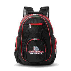 NCAA Gonzaga Bulldogs 19" Premium Laptop Backpack with Colored Trim