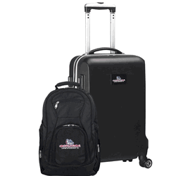 NCAA Gonzaga Bulldogs Deluxe 2-Piece Backpack & Carry-On Set