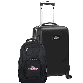 NCAA Gonzaga Bulldogs Deluxe 2-Piece Backpack & Carry-On Set