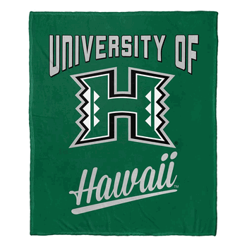 NCAA Hawaii Alumni Silk Touch Throw Blanket 50x60 Inches