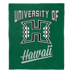 NCAA Hawaii Alumni Silk Touch Throw Blanket 50x60 Inches