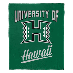 NCAA Hawaii Warriors Alumni Silk Touch Throw