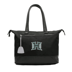 NCAA Hawaii Warriors Laptop Tote Bag with Colored Zipper Pull Accessory