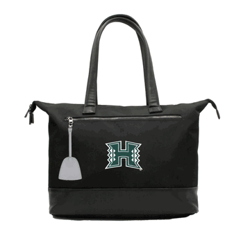 NCAA Hawaii Warriors Laptop Tote Bag with Colored Zipper Pull Accessory