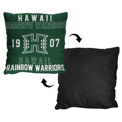 NCAA Hawaii Warriors Stacked Pillow