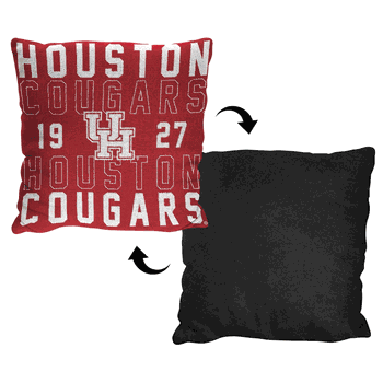 NCAA Houston Cougars Stacked Pillow