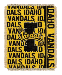 NCAA Idaho Vandals Double Play Jacquard Throw