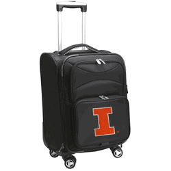 NCAA Illinois Fighting Illini 21" Carry-On Softside Spinner