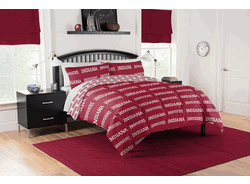 NCAA Indiana Hoosiers Full Rotary Bed In A Bag Set