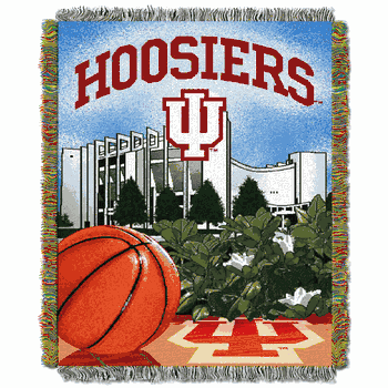 NCAA Indiana Hoosiers Homefield Advantage Tapestry Throw