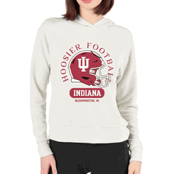 NCAA Indiana Hoosiers Hoosier Football Cream Waffle Hoodie XL